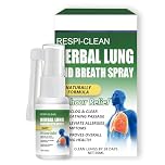 Respinature Herbal Lung Cleanse Mist - Natural Respiratory Cleanse & Breathe Spray, Lung Exerciser Powerful Lung Support, Lung Cleanse for Smokers, Herbal Lung Care Essence Daily Use - 30ml (1)