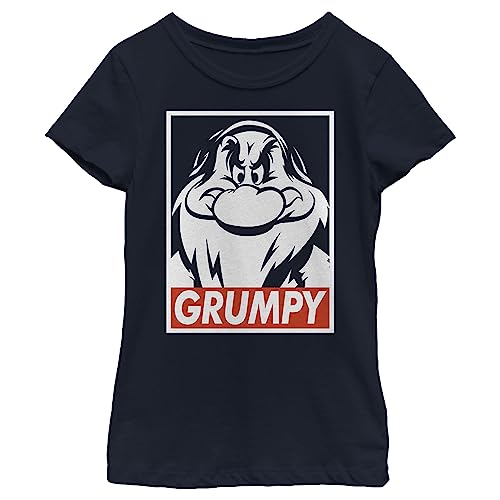 Image of Disney Girl's Snow White and the Seven Dwarfs Grumpy T-Shirt