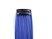 OneDor 23 Inch Colored Party Highlights Straight Hair Clip Extensions. Heat-Resistant Synthetic Hair Extensions in Multiple Colors (10 Pcs Teal Blue)