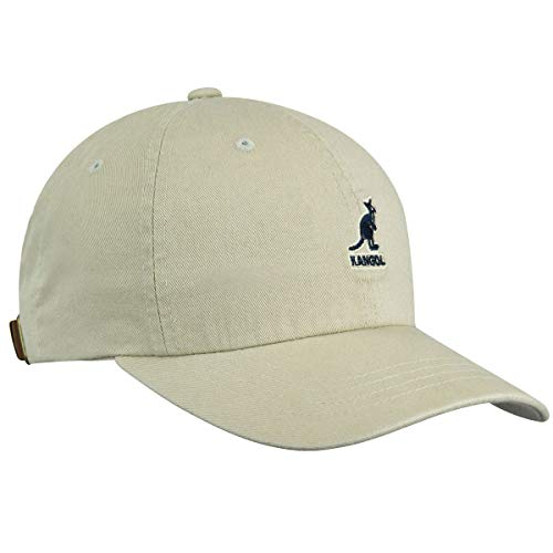 Image of Kangol Washed Baseball Hat - Papaya Milk / 1SFM Baseball & Sport Caps