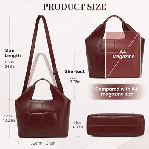 Image of Purses for Women Medium Satchel Handbags Shoulder Hobo Bag