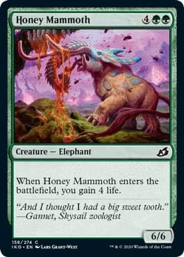Magic: The Gathering - Honey Mammoth - Foil - Ikoria: Lair of Behemoths