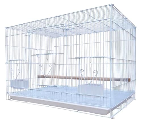Metal Bird Cage Model 601 White (60 * 42 * 41cm)