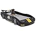 Delta Children Turbo Race Car Twin Bed, Black