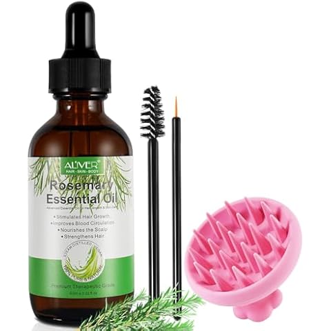 Rosemary Oil with Silicone Brush for Hair Growth Cover
