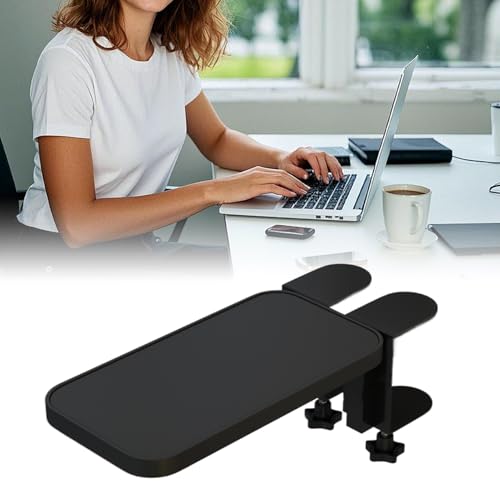 Support de bras réglable ordinateur avec extension de table ergonomique