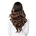 Sensationnel Butta Lace Hhm Wigs - Glam Wave 24 Inch Human Hair Blend Extra Wide 5 Inch Parting Preplucked Hairline Glueless Lacefront (1 JETBLACK)