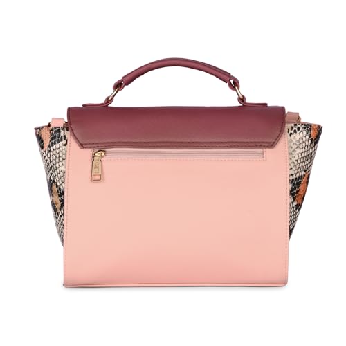 Image of Julia Sling Bag for Women, Stylish Handbag Sling Bag Italian Vegan Leather Bag with Detachable Sling Strap Sling Bag for College and Office