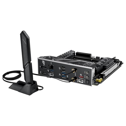 ASUS ROG Strix B860-I Gaming WiFi, Placa Base Mini-iTX, preparada para PC con IA Avanzada, 10+1+2+1 etapas de Potencia, DDR5, PCIe 5.0, Dos Ranuras M.2, WiFi 7, ASUS AI Advisor, AI Networking II - imagen 12