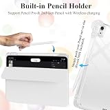 YeaQuelior Etui dla iPada Air 11" M4/M3/M2 i iPada Air 5./4.Gen, Białe