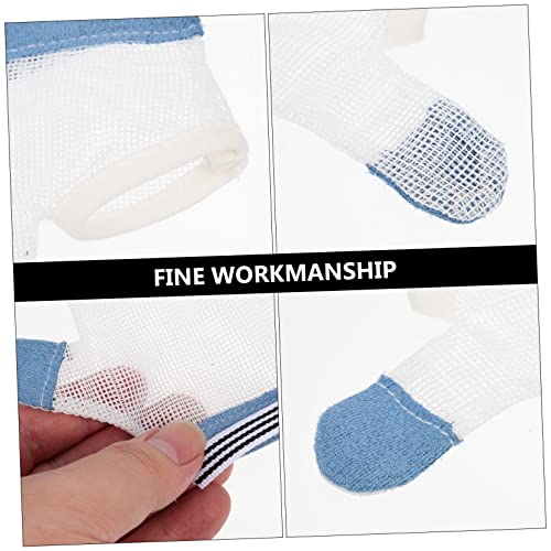 2pairs Stop Thumb Sucking Finger Protector of Soft Breathable Sucking Gloves for Boy Girl Safety Comfort Random Color4