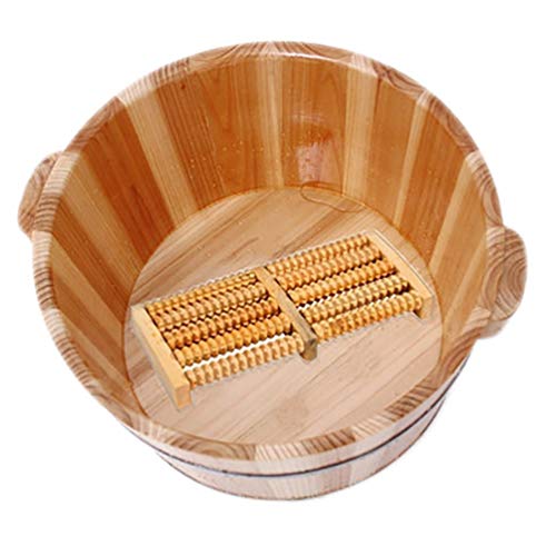 Bañera de madera para pies, spa foot basin miniatura 2