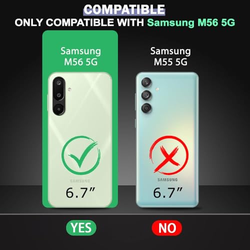 Image of Back Cover for Samsung Galaxy M56 5G / F56 5G | Full Camera Protection | Premium Liquid Silicon Case | Flexible Bumper Case for Samsung Galaxy M56 5G / F56 5G (Dark Blue)