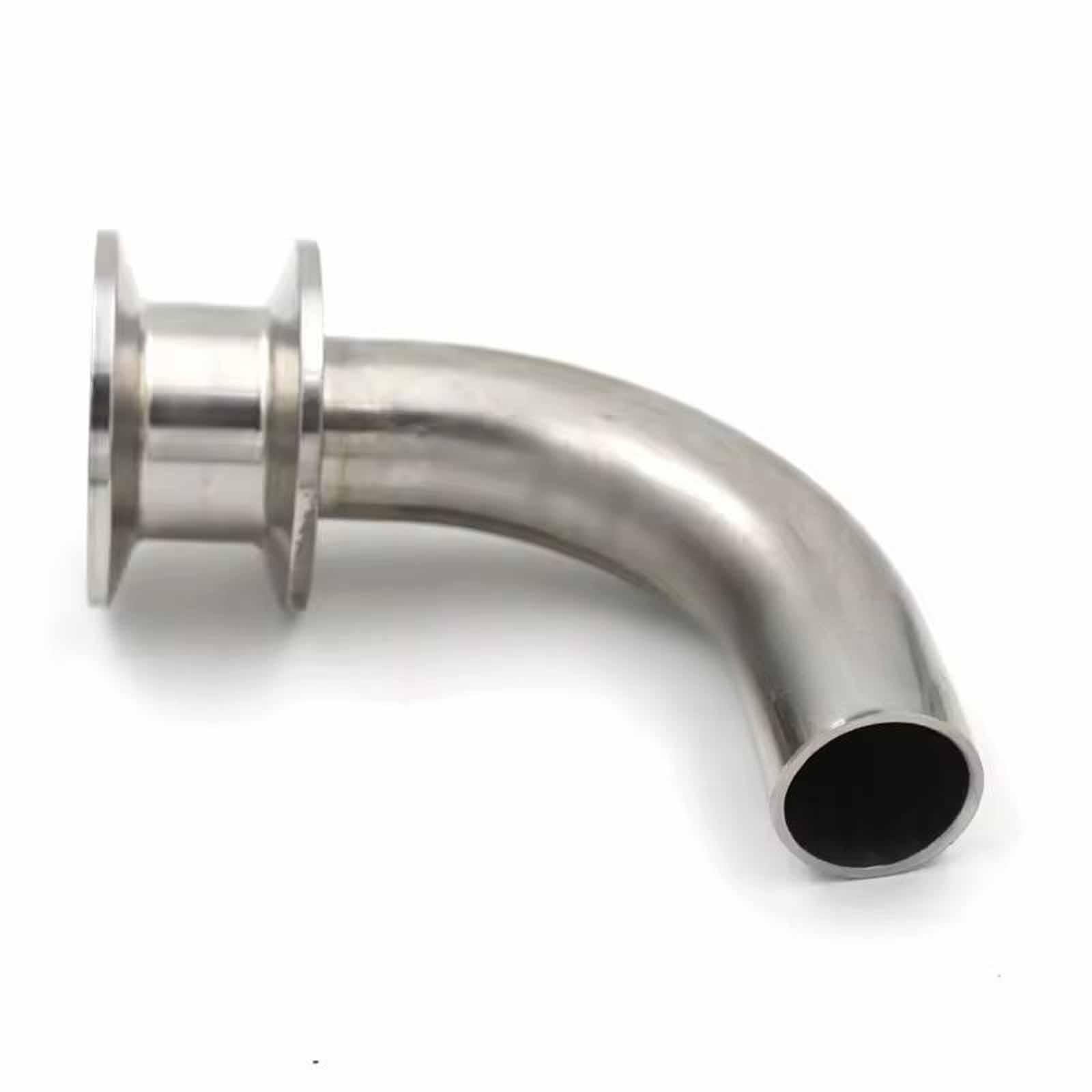 Gralara Tubo di Raccolta Da 1"/1,5" in Acciaio Inossidabile, Compatto, Multiuso, Robusto, Accessorio per Fermentatore per Bollitore di Ricamb