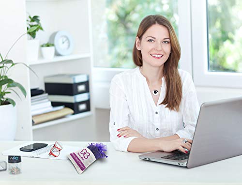 image for Pura Aide Lavender Sachets Pre-Filled for Refreshing Drawers Closets D