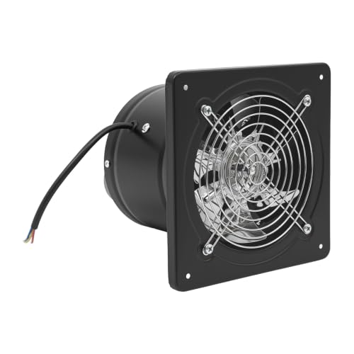 QUIOTUIR Ventilador Extractor de aire de pared 220m³/h Silenciador VMC
