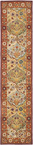 Tapete corredor oriental artesanal de lana 68x305 cm miniatura 3
