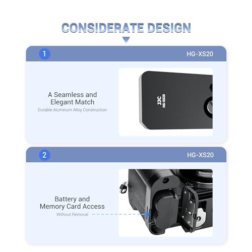 Image of JJC Metal Hand Grip Handgrip L Bracket for Fuji Fujifilm X-S20 XS20 Camera