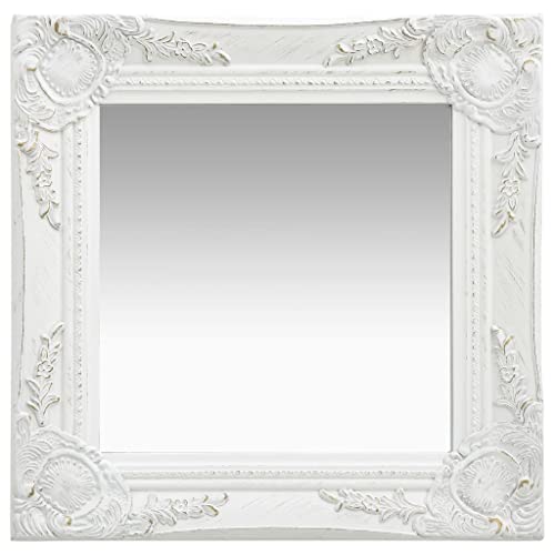 Espejos Decorativos de Pared Blanco Barroco Marca Eleganz
