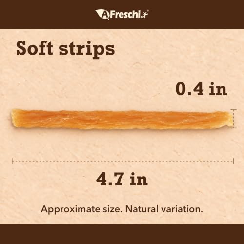 A Freschi srl® All-Natural Turkey Tendon for Dogs, Soft Strips, 3.5 oz - Image 3