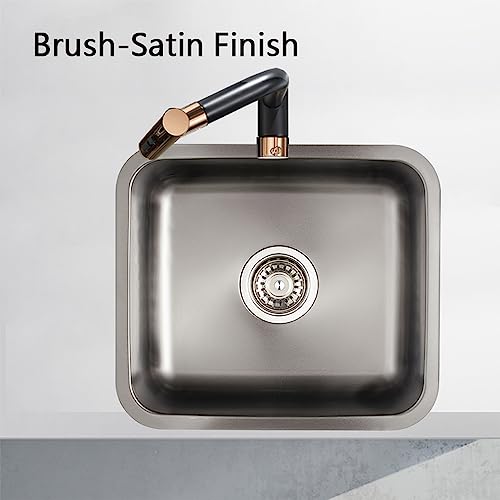image for A ATERRU Aterru Kitchen Sink Basin Stainless Steel Sinks Single Bowl T