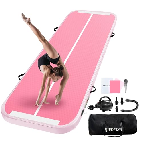 UrbanLuxe Tapis de Gymnastique Air Tumble Track, Tapis de Gymnastique Gonflable pour Tumbling 6,6ft...