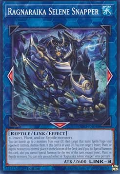 Ragnaraika Selene Snapper INFO-EN048 Common Englisch Boosterfrisch 1. Auflage - The Infinite Forbidden - mit ReCollectibles-Versandschutz - für Yu-Gi-Oh!