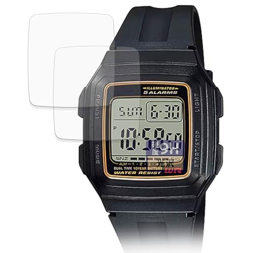 FILMEXT �t�B���� CASIO Collection F-201WA �V���[�Y (2���Z�b�g) �p �ی�t�B���� �K���X�t�B���� (�ɔ� �t�@�C�o�[) ������ ���{��