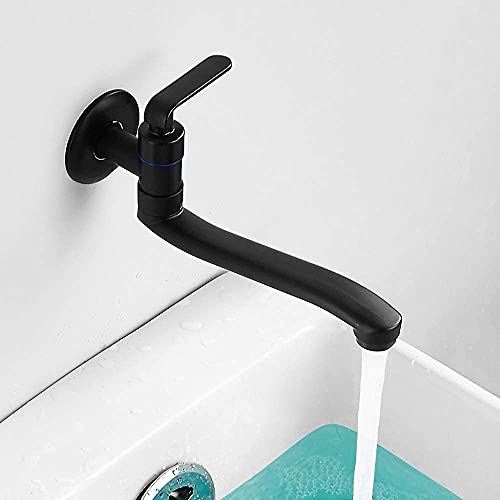 Robinet mural simple pliable pour remplir les grands seaux sans effort