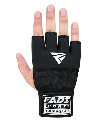 Image of Gel Boxing Hand Wraps Inner Gloves for Men & Women, Quick Slip-On Padded Knuckle Protection with Wrist Support for MMA, Muay Thai & Kickboxing, Heavy Bag & Martial Arts