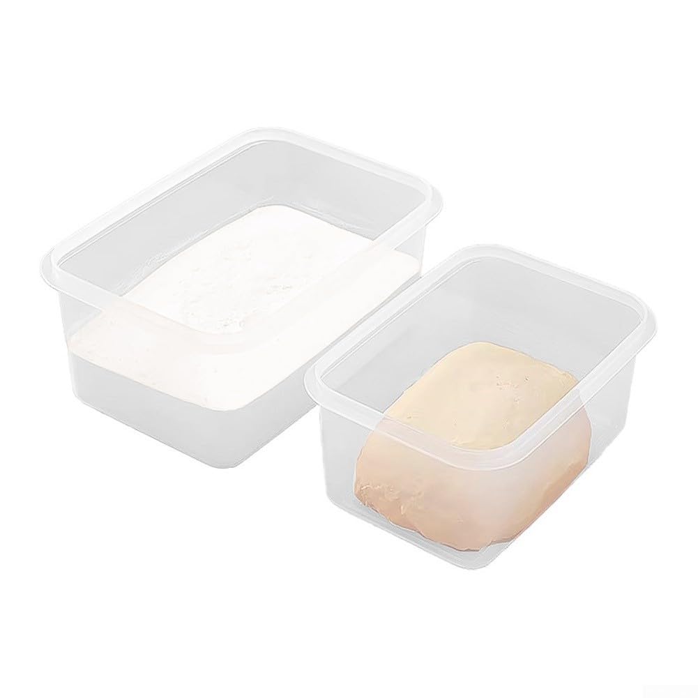 Contenitore Kimchi per trasparente per Fermentazione Probiotica - Barattolo Ermetico PP per Crauti Sottaceti Kefir 40x28cm