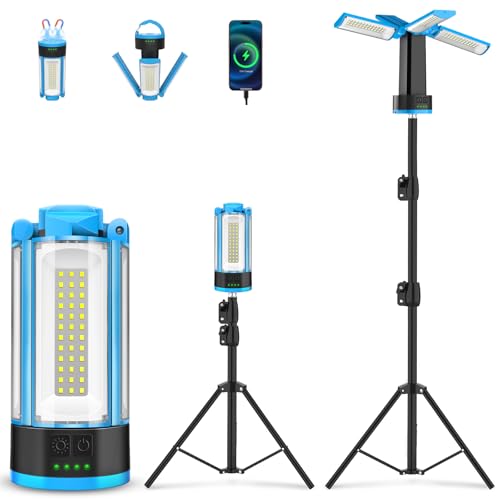 Lampe de camping sans fil pour atelier pêche garage et chantier T-SUN