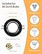 Wonkelly LED Einbaustrahler GU10 Set,(inkl. Fassung), Spot 230V, Lochdurchmesser 68mm, Einbaurahmen In Rund, Schwarz-Gebürstet, 30° Schwenkbar, Einbauspots aus Metall, für Einbaubeleuchtung（10 Stück）