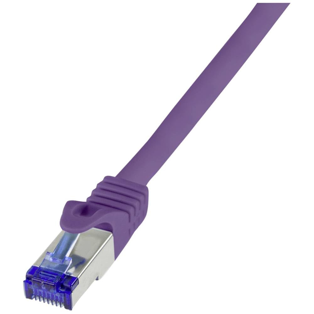 Logilink C6A079S RJ45 Cat 6a S/FTP 5 m Purple 1 pc(s)