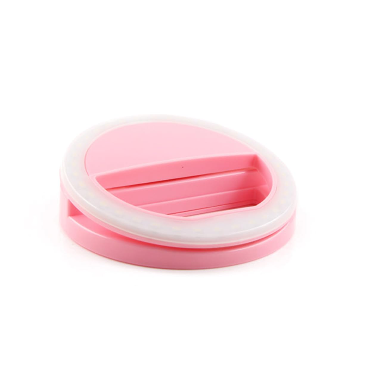 CIYODO Selfie Ring Light for Smartphone LED Bulbs with Brightness Levels Portable Clip Fill Light for Phone and Tablet for Vlogs and Photos in Low