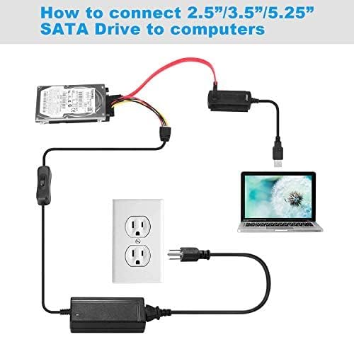 USB to SATA IDE Adapter - Convert Drives Easily -5 USB to SATA IDE Adapter - Convert Drives Easily -5