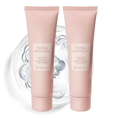Purifying Exfoliating Gel, Purifying Enzymes Exfoliating Gel, Facial Scrub, Moisturizing and Rejuvenating for Face and Body