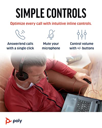 HP POLY BW 5220 STEREO USB A HS - vue 7