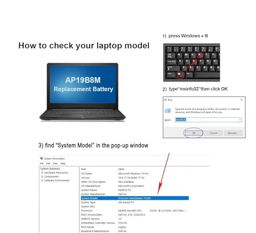 Image of WeFly AP19B8M Laptop Battery Replacement for Acer Swift 3 SF314-59 SF314-59-78Z8 SF314-59-56K4 TravelMate TMP414-51-54HA P4 TMP414-51 Porsche Design Book RS AP714-51GT-75VS 11.61V 3Cell