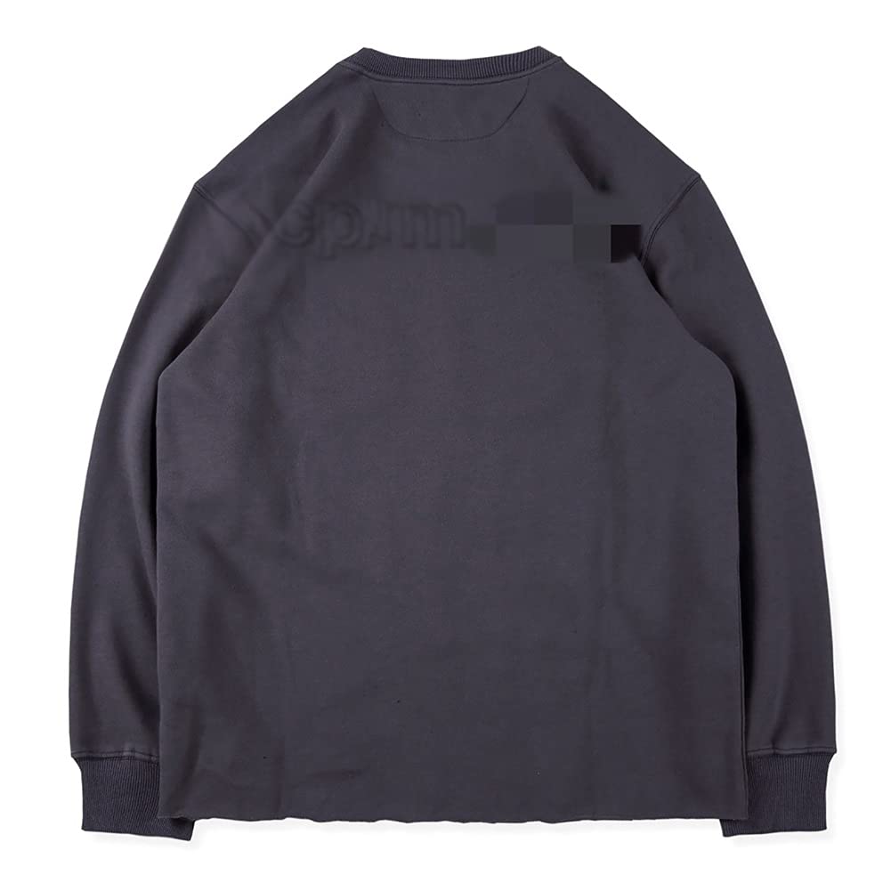 G&F Kanye Unisex Felpa con Cappuccio Hip Hop Fan del Rapper Maglione Casuale Maglione per Adolescenti (Color : Gray, Size : L)