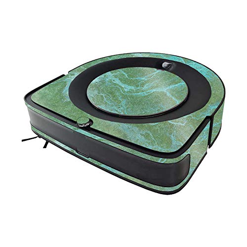 Image of MIGHTY SKINS MightySkins Glossy Glitter Skin Compatible with iRobot Roomba s9 Vacuum - Lime Marble | Protective High-Gloss Glitter Finish | Easy to Apply and Change Styles | Made in The USA