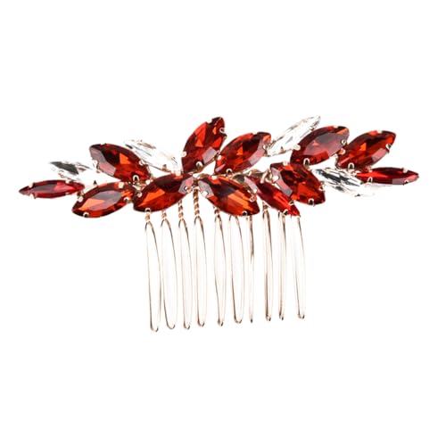 Beaupretty 新郎新婦用 髪飾り 祖母 ヘアコーム 結婚式用ヘアアクセサリー 披