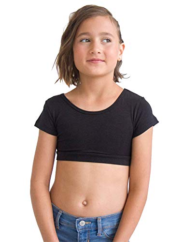 Image of HALFTEE Girls Layering Tee | Crop Tops for Girls | Sizes 4-12