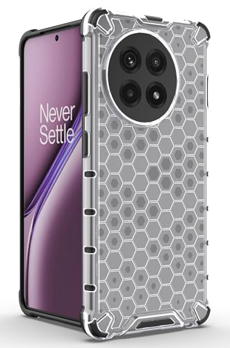 Image of Glasgow Back Case Cover Compatible with [ OnePlus 13R 5G ] (Stylish Design) - Transparent