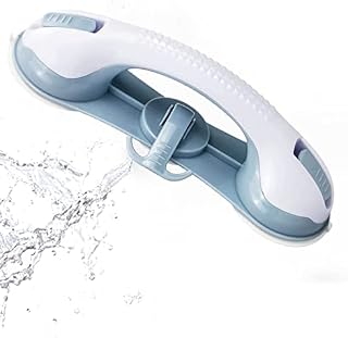 Fuutuu Grab Rail for Bathroom with 3 Suction Cups, Safety Handle, Mobility Aids for Elderly and Disability Aids, No Fixings Needed for Shower