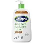 Cetaphil Body Lotion, Advanced Radiance Lotion with Shea Butter for Dry, Sensitive Skin, 20 oz, Fragrance Free, Hypoallergenic, Non-Comedogenic, Packaging may vary