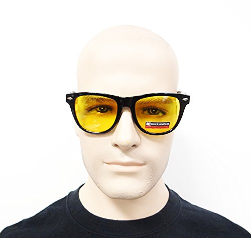 Yellow Sunglasses Night Vision Glasses Reduce Glare Blue Light Blocking Computer Classic Retro Style4