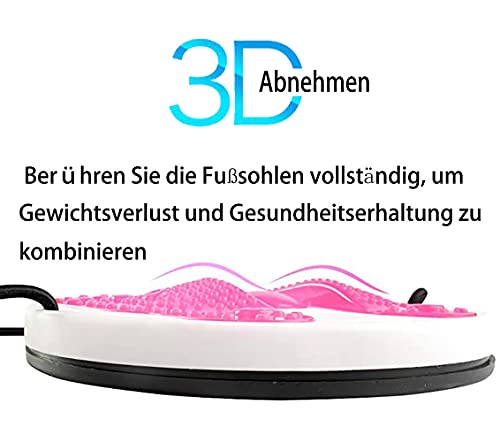 Twist Waist Disc Board, fitness draaitafel, balansbord met trekkoord taille afslanken, multifunctionele magneet voor… - Image 5