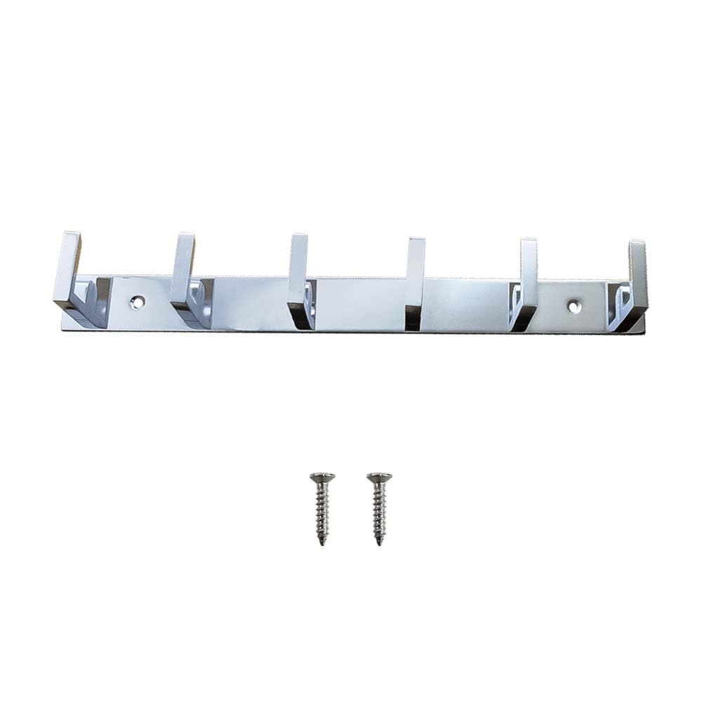 VOLO Premium 6 Pin Chrome/Glossy Cloth Hanger, Wall Door Hooks Rail for Hanging Clothes, Bathroom Towel Hook Set. (B07L9C5CZW) Amazon Price History, Amazon Price Tracker