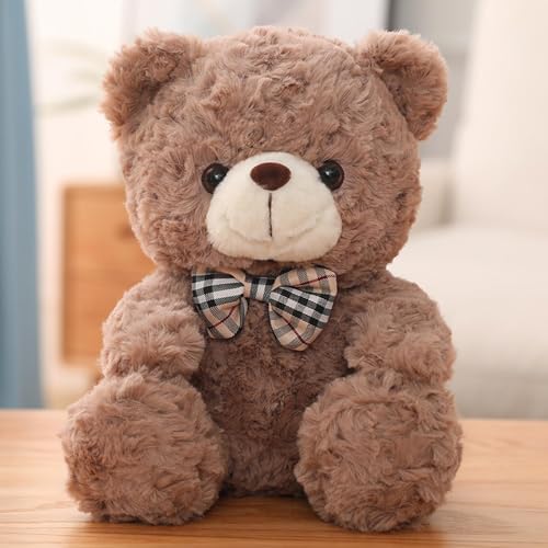 Teddybär, Kuschelbär für Kinder, Weicher Teddybär Klein mit Herz, 25 cm,...